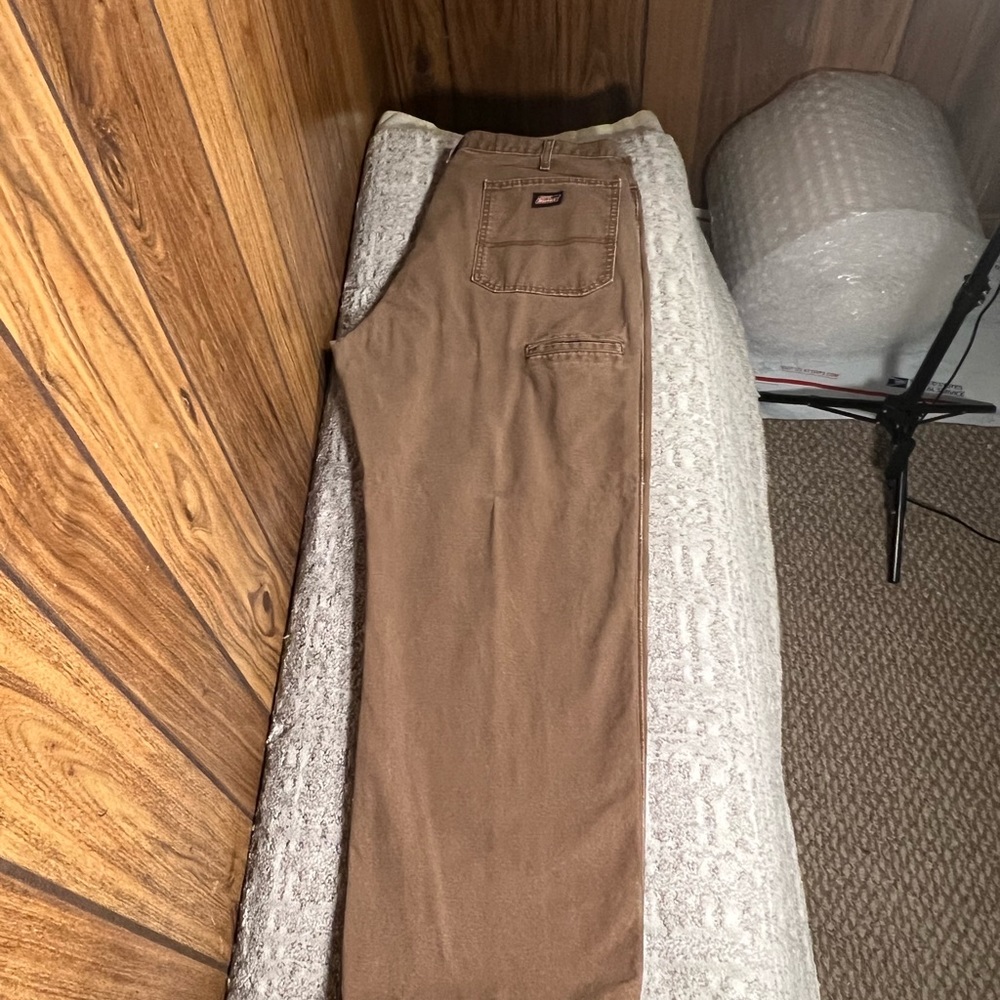 Dickies brown cargo work pants